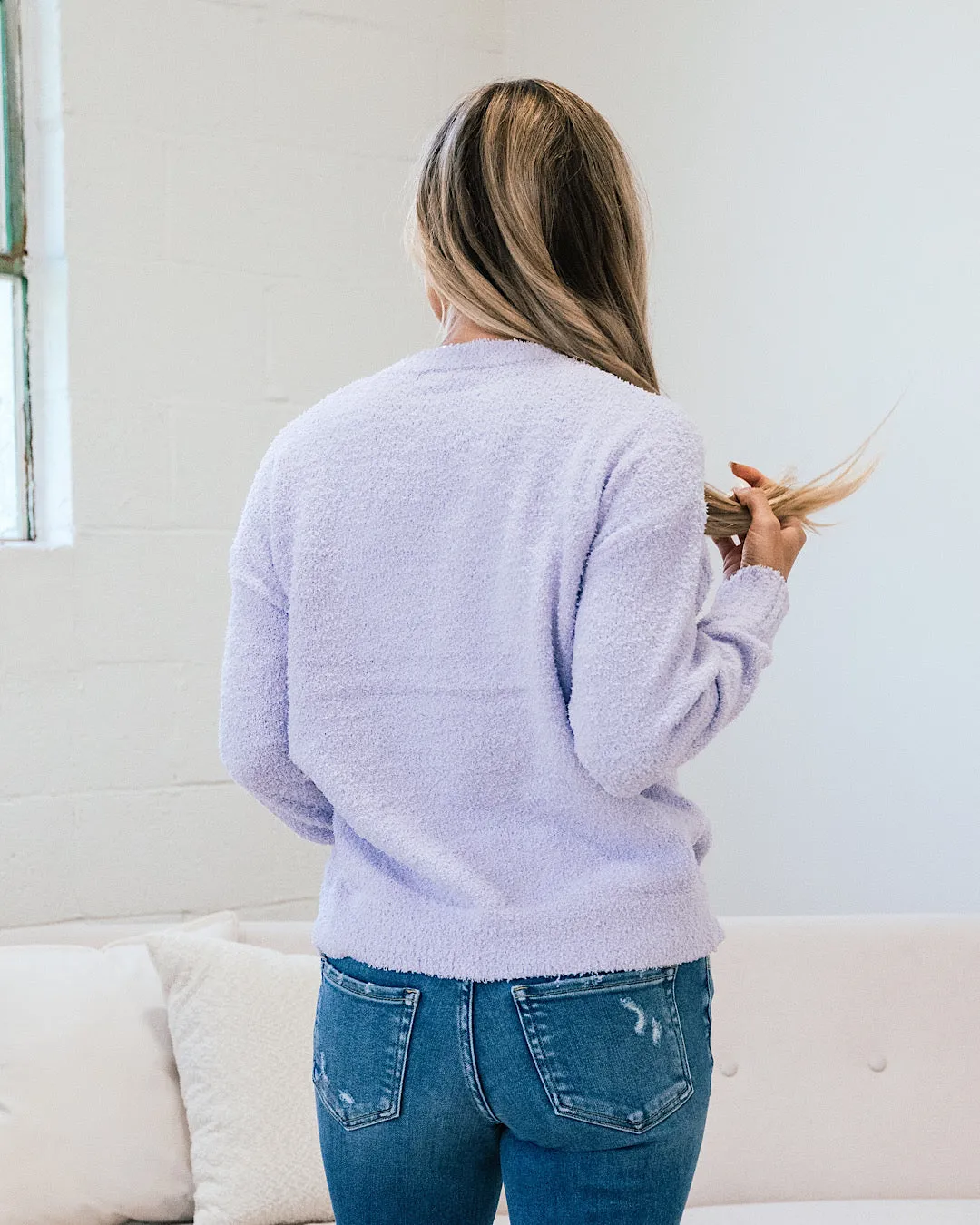 Alayna Cozy Sweater - Lavender