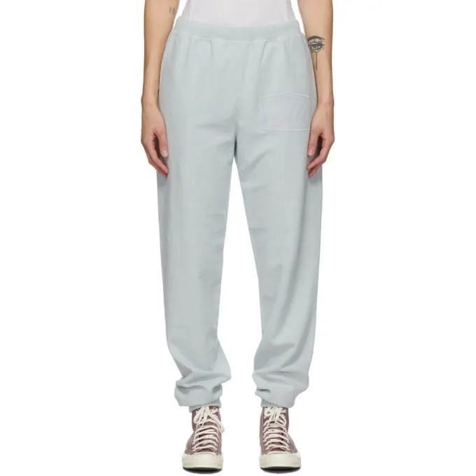 Aries Blue Reverse Fleece Lounge Pants