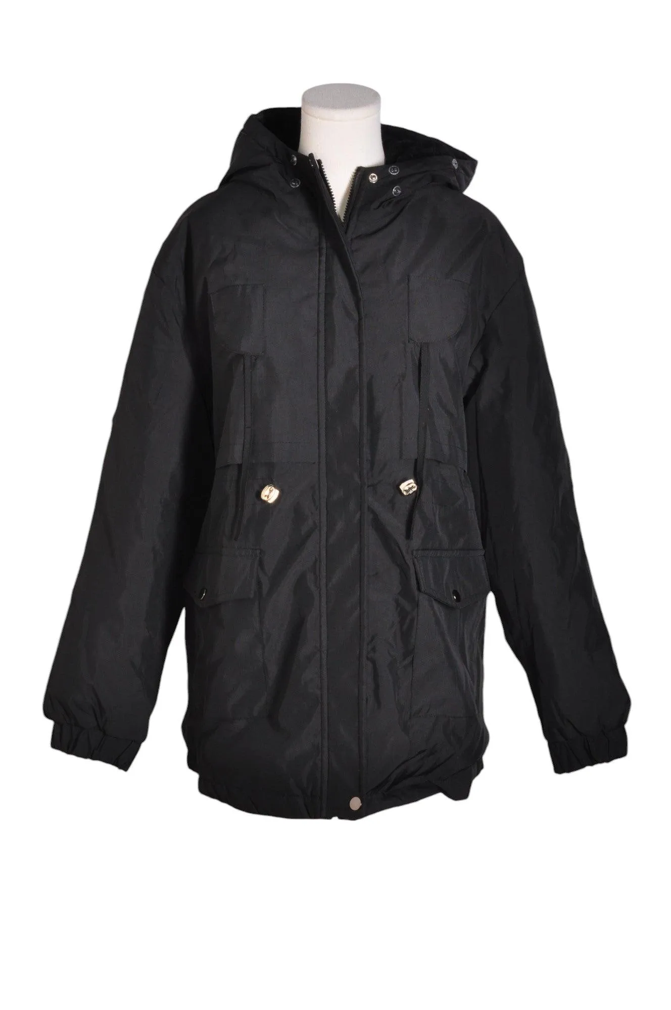 BAMULAN Women Coats Regular fit in Black - 2XL
