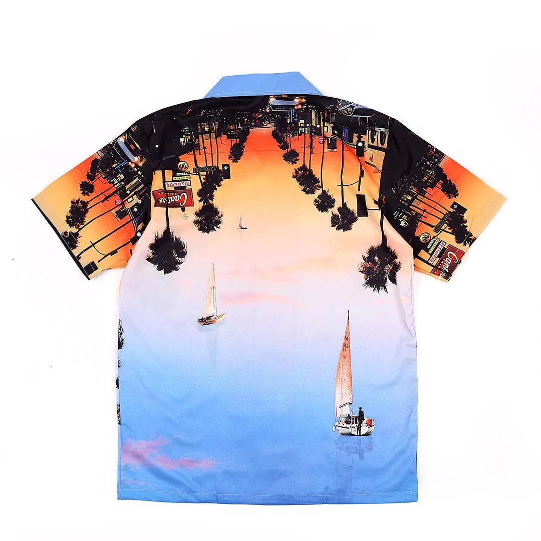 Beach Inspired Men's Multi Coloured Aloha Shirt