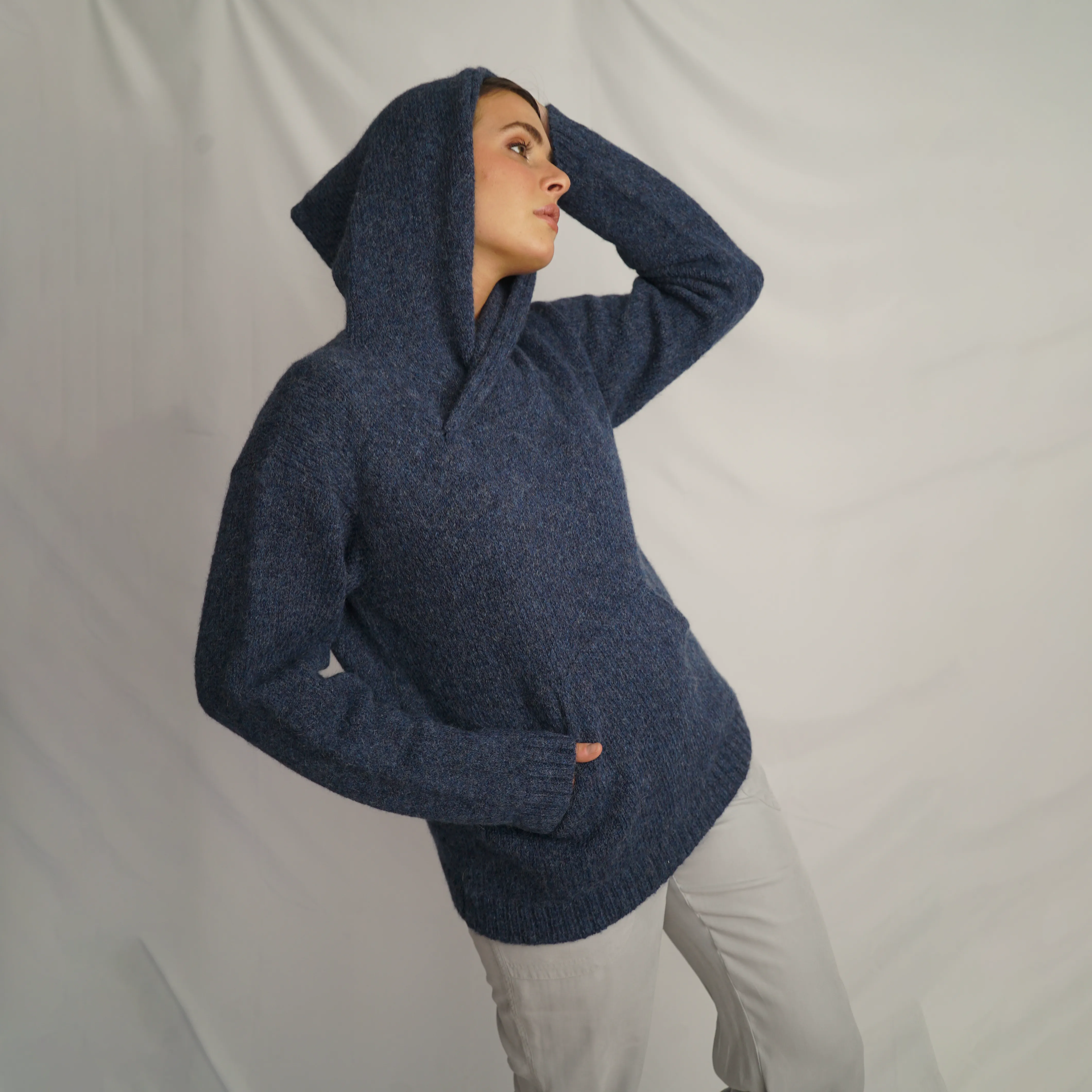 Briana Womens Alpaca Hoodie