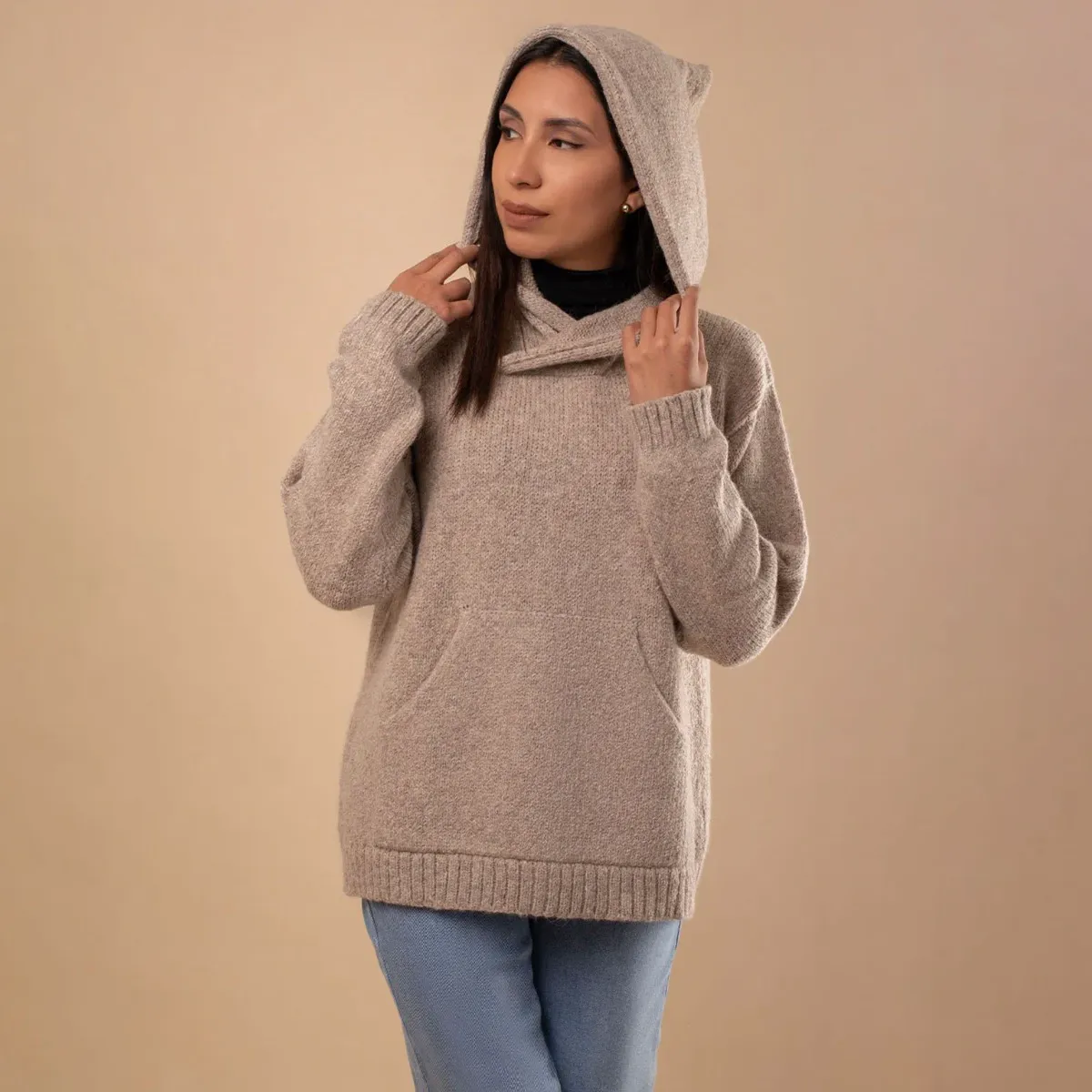 Briana Womens Alpaca Hoodie