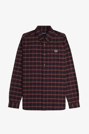 BRUSHED OXFORD TARTAN SHIRT