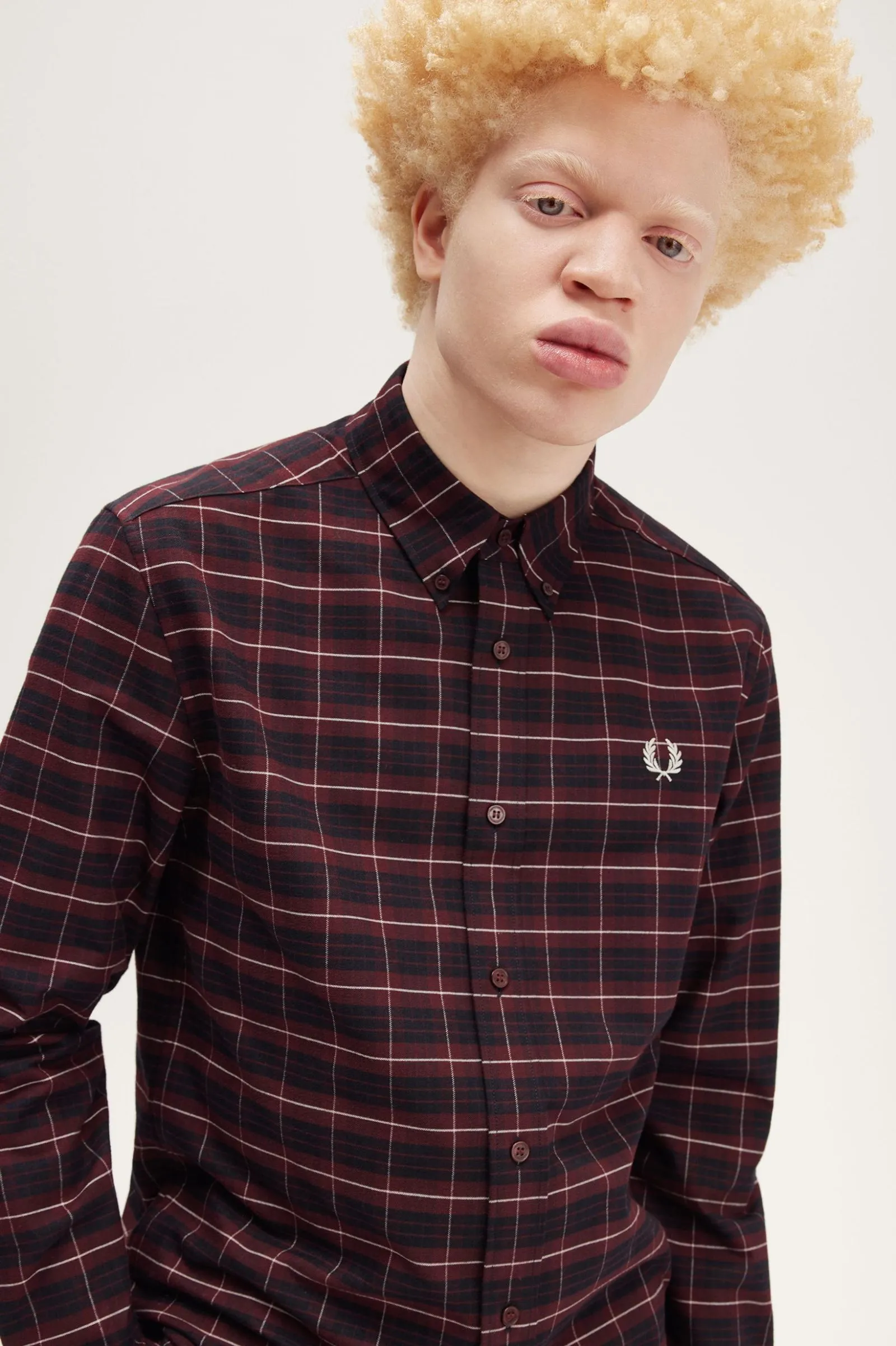 BRUSHED OXFORD TARTAN SHIRT