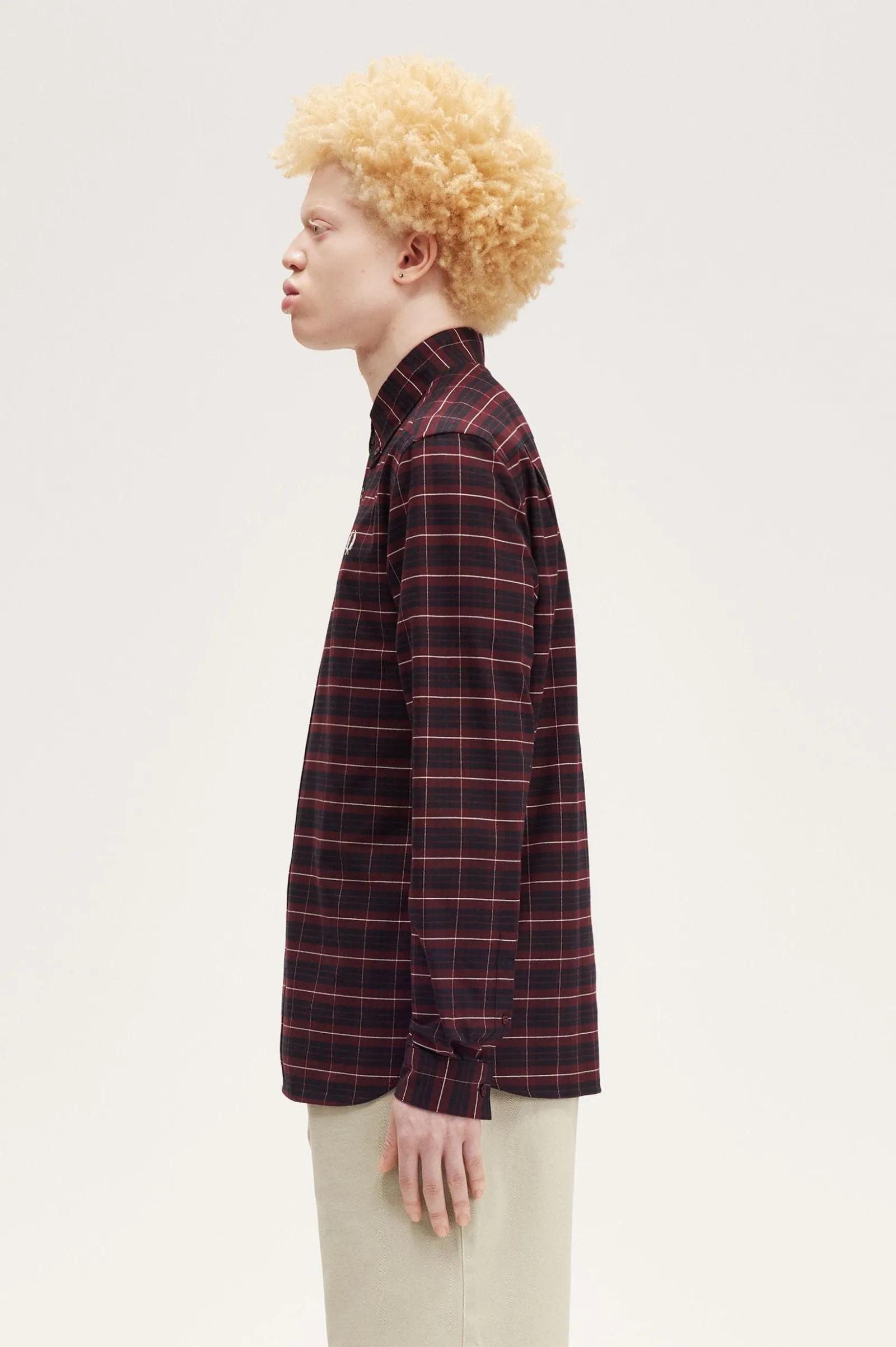 BRUSHED OXFORD TARTAN SHIRT