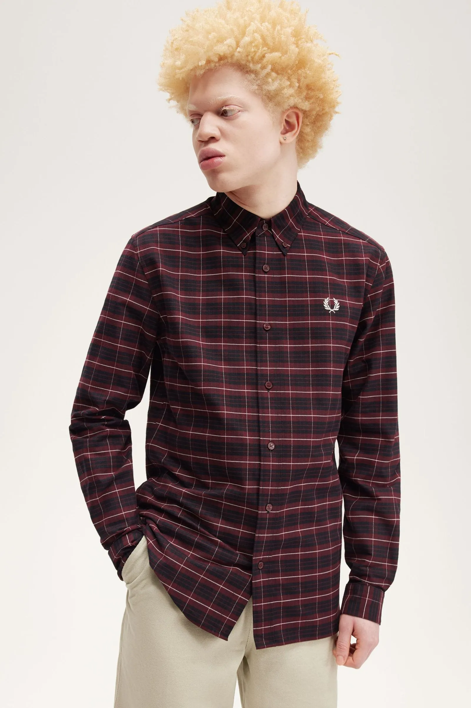 BRUSHED OXFORD TARTAN SHIRT