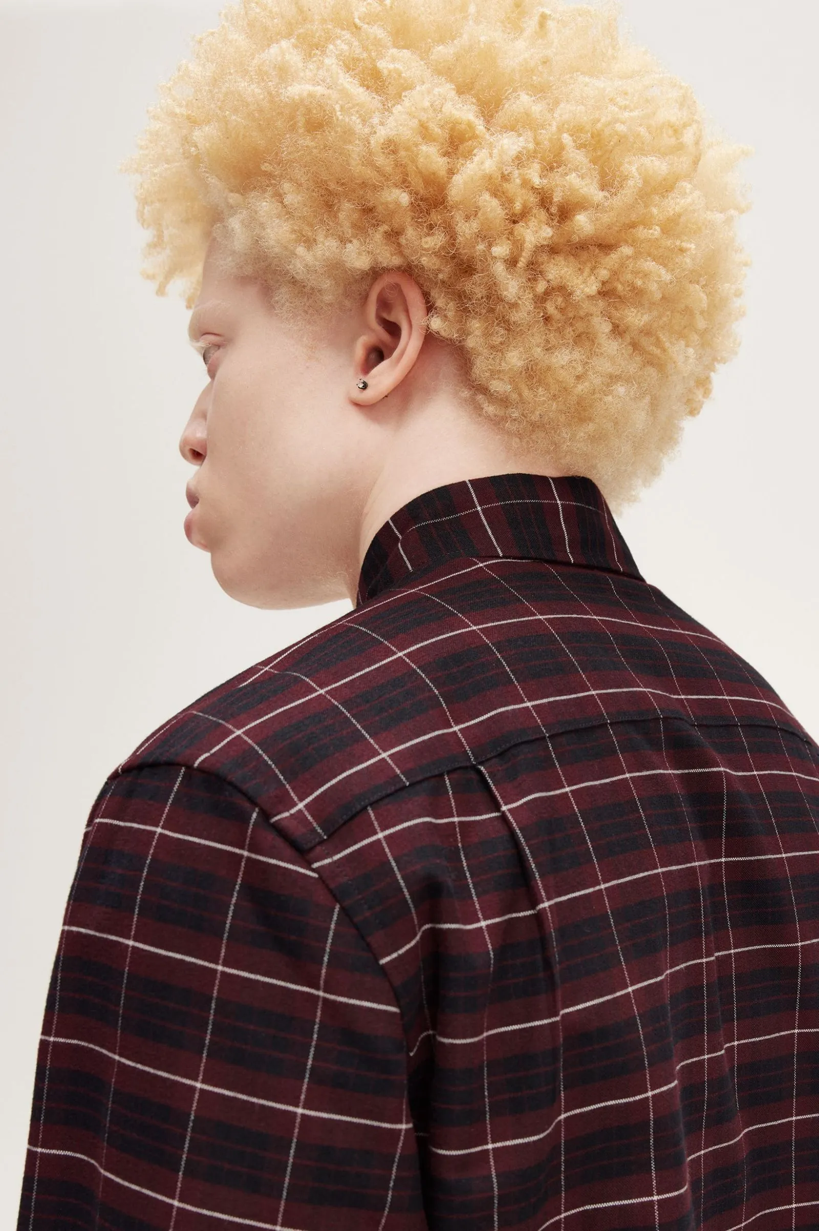 BRUSHED OXFORD TARTAN SHIRT