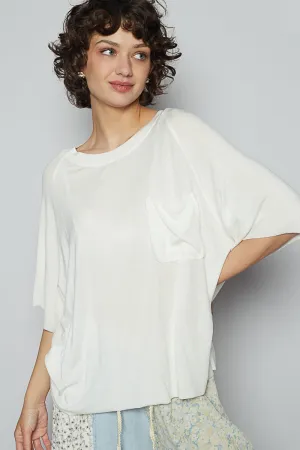 Cozy Breeze Pocket Tee