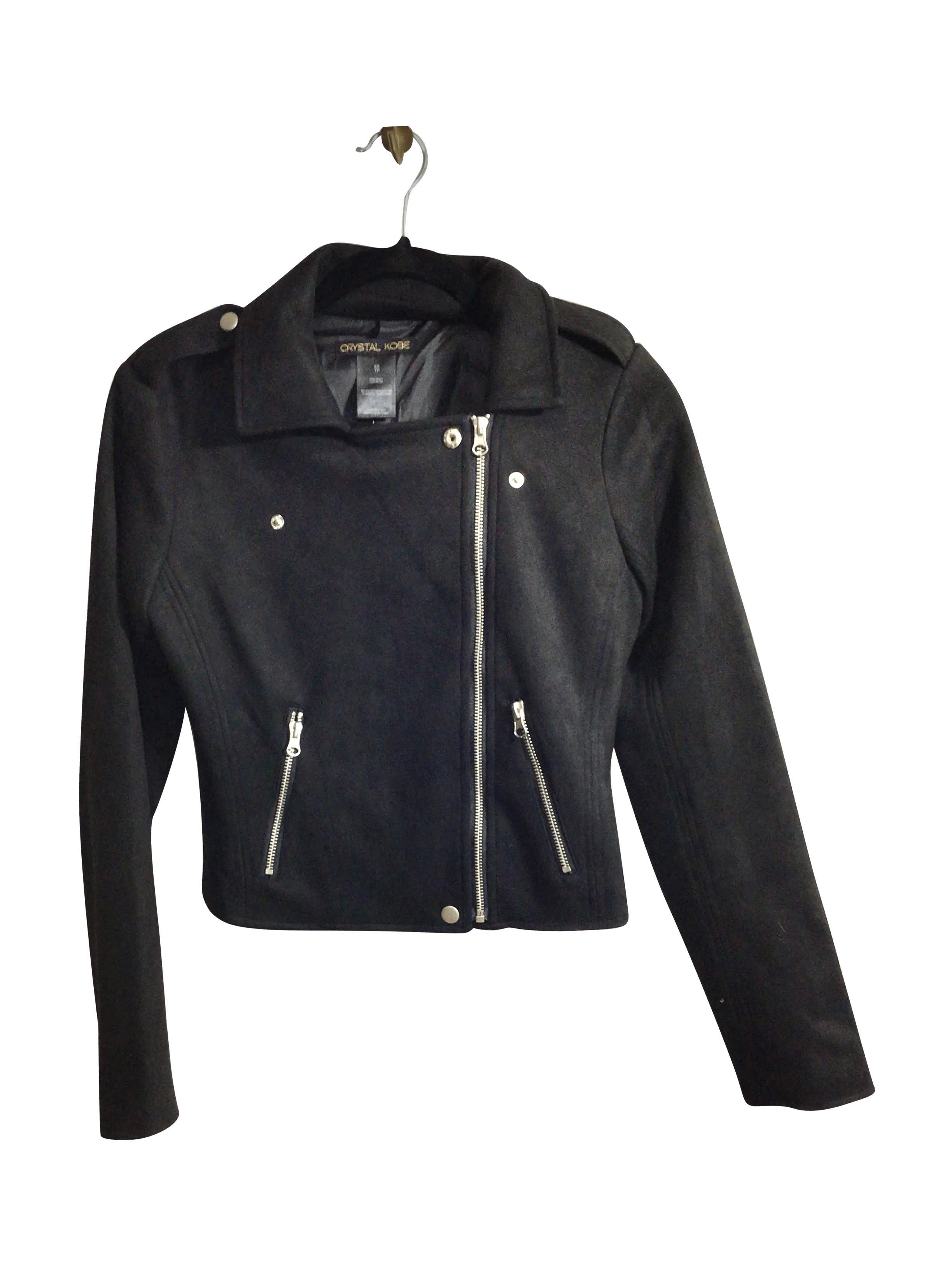 CRYSTAL KOBE Women Coats Regular fit in Black - XS