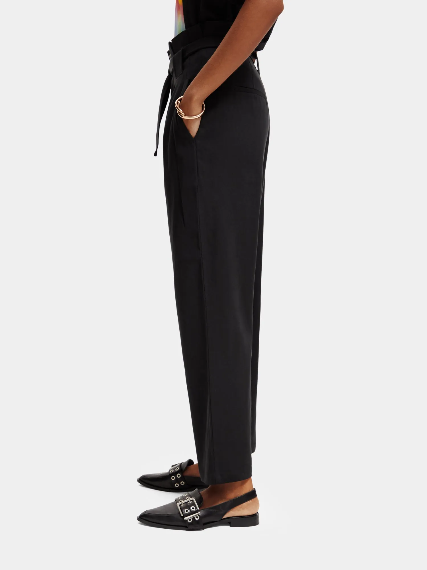Daisy paper bag pants