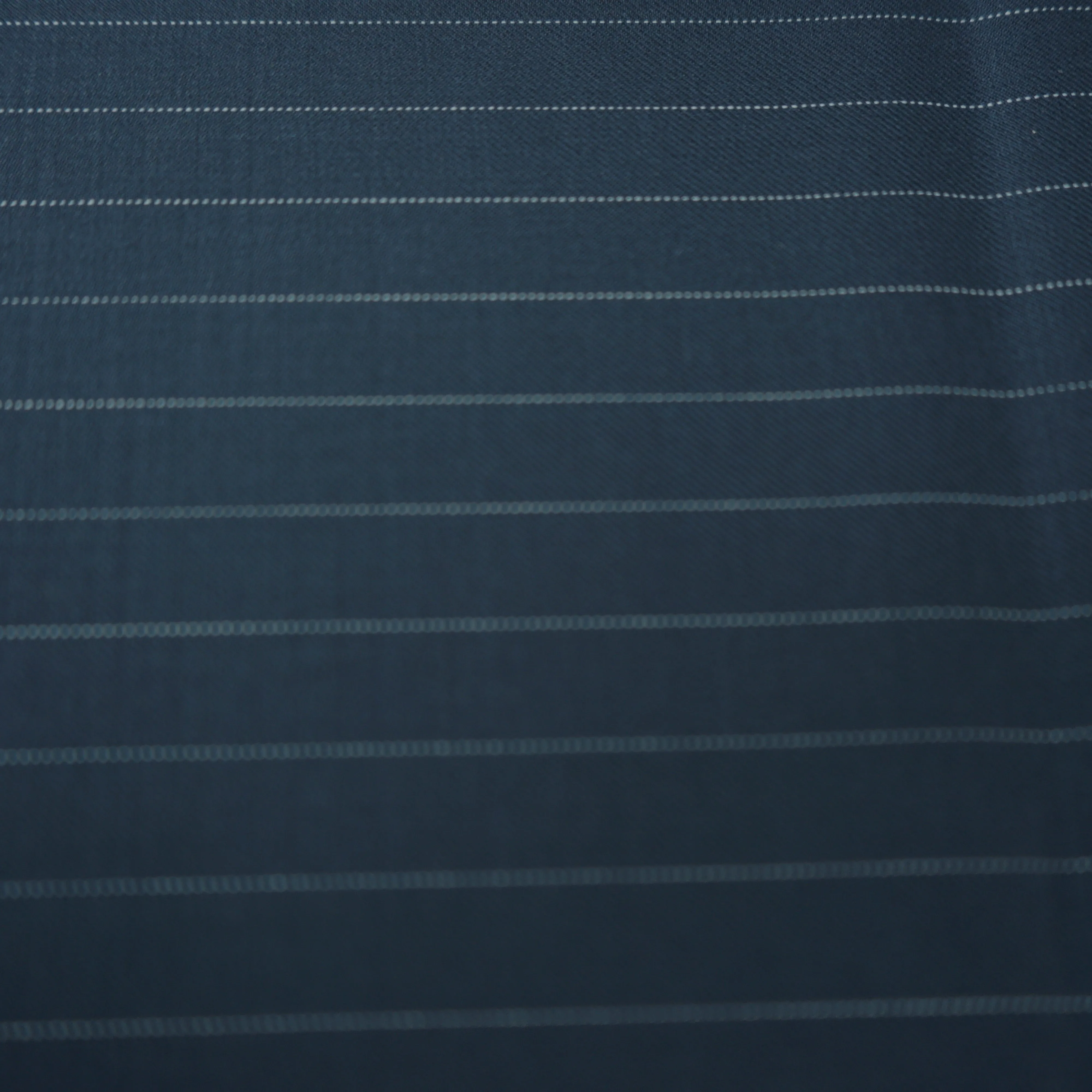 Dark Blue Pin Stripe Dormeuil Wool Millennial Fabric