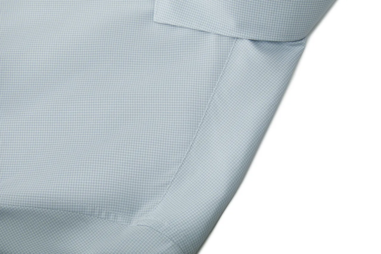 Dry Wicking & Stretch Check Shirt in Smart Fit Long Sleeve