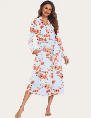 Ekouaer Soft Long Robe (US Only)