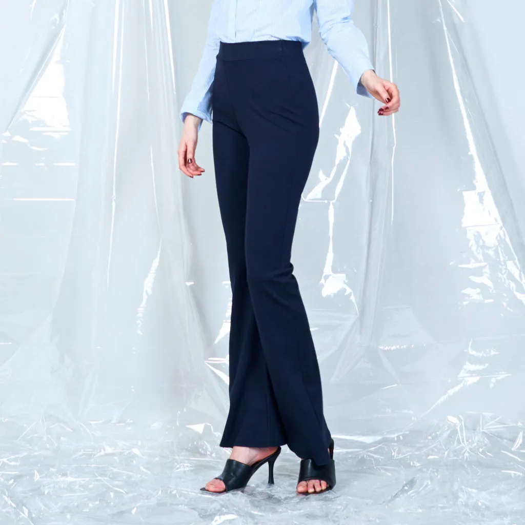 Elegant flared trousers wholesale