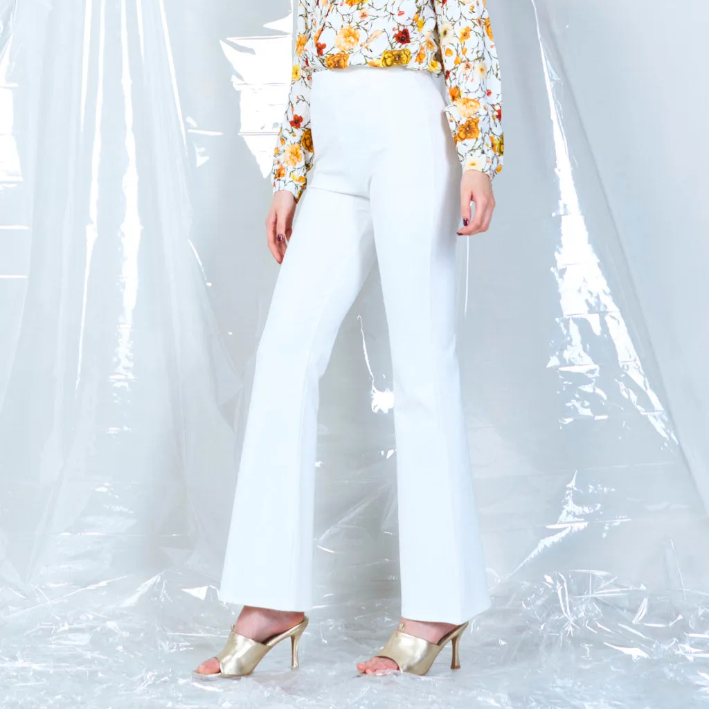 Elegant flared trousers wholesale