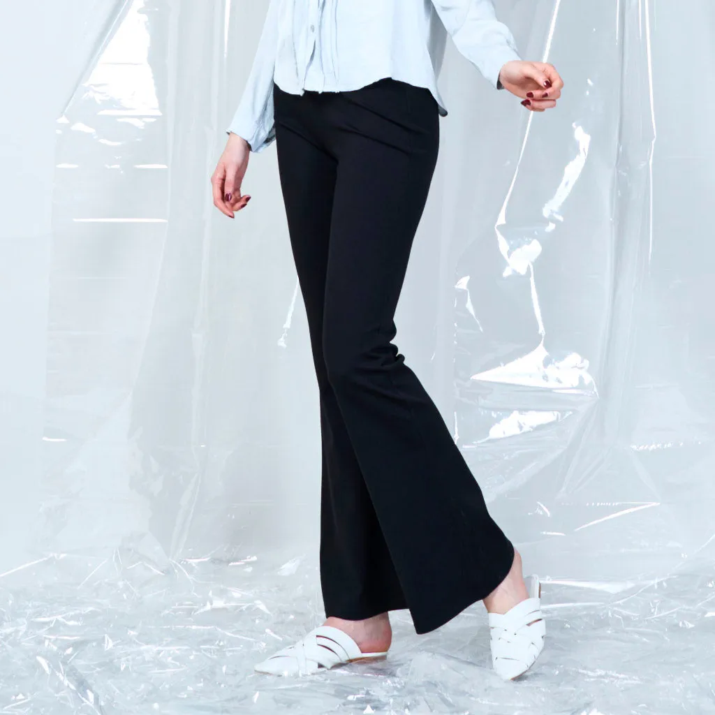 Elegant flared trousers wholesale