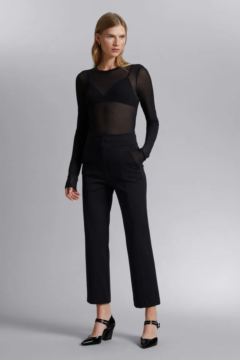 Elegant trousers H&M, black
