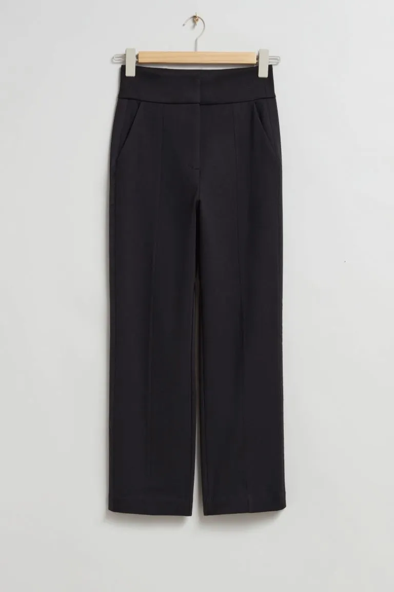Elegant trousers H&M, black