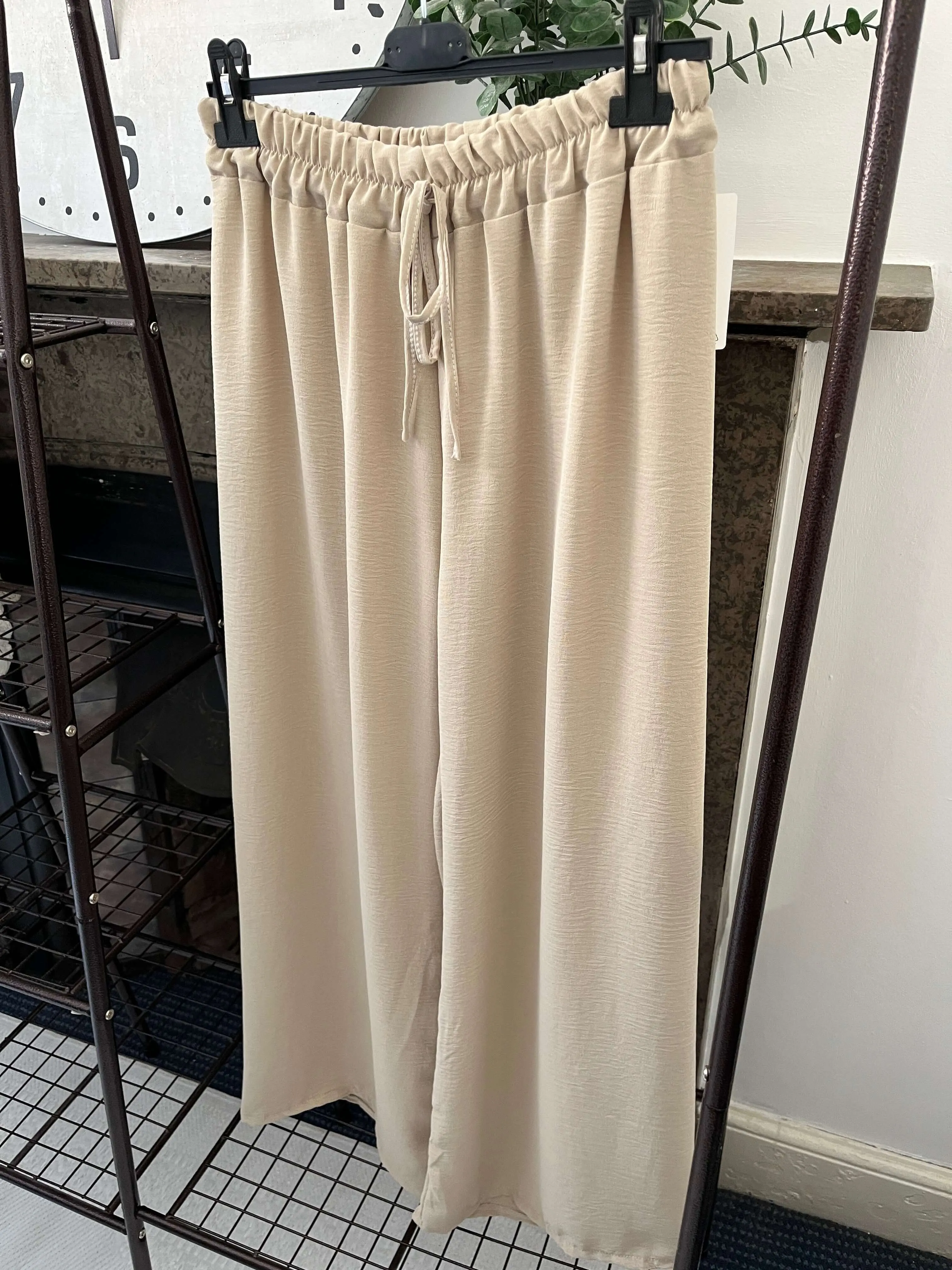 Elegant Wide Leg Palazzo Trousers