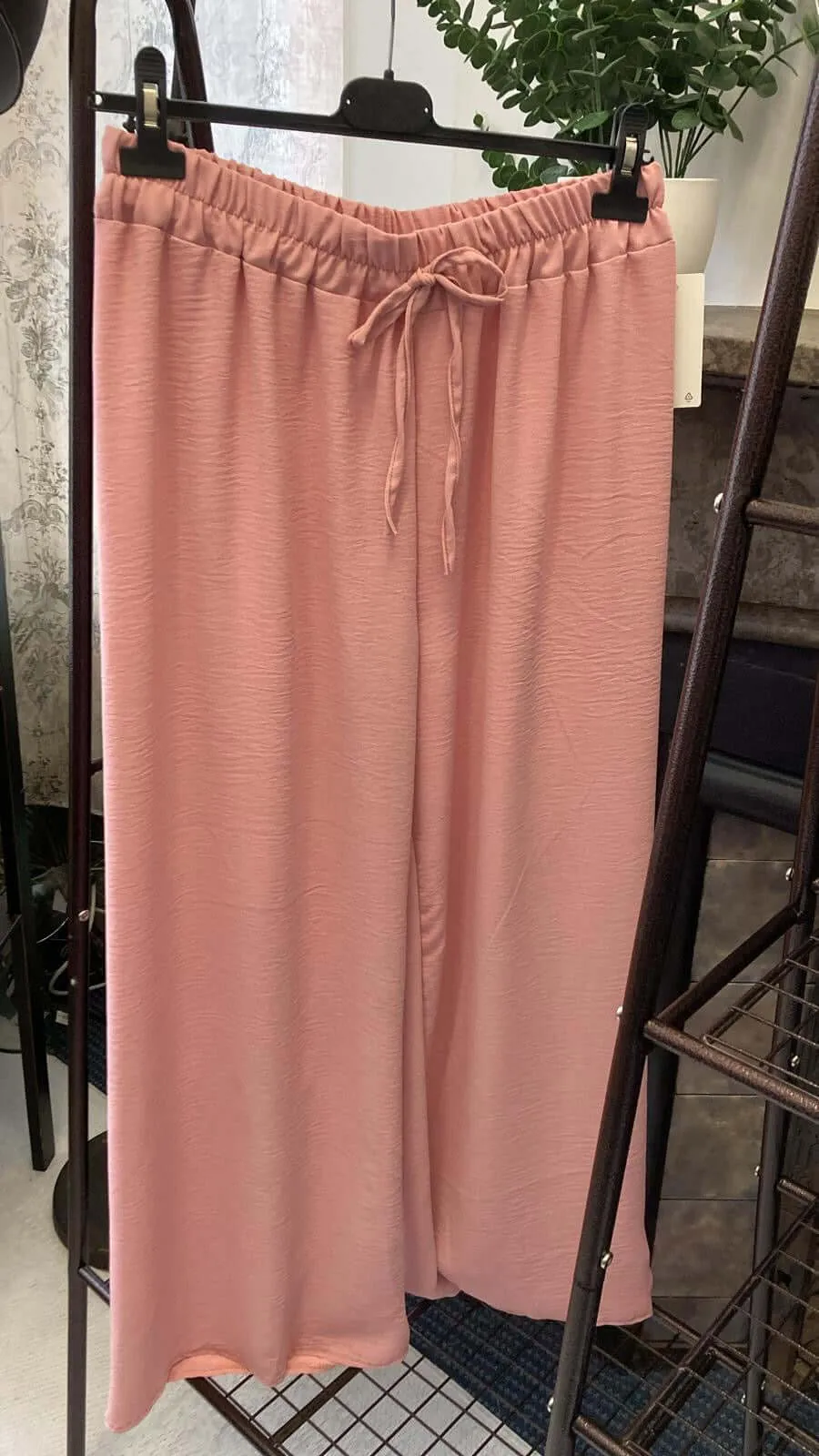 Elegant Wide Leg Palazzo Trousers