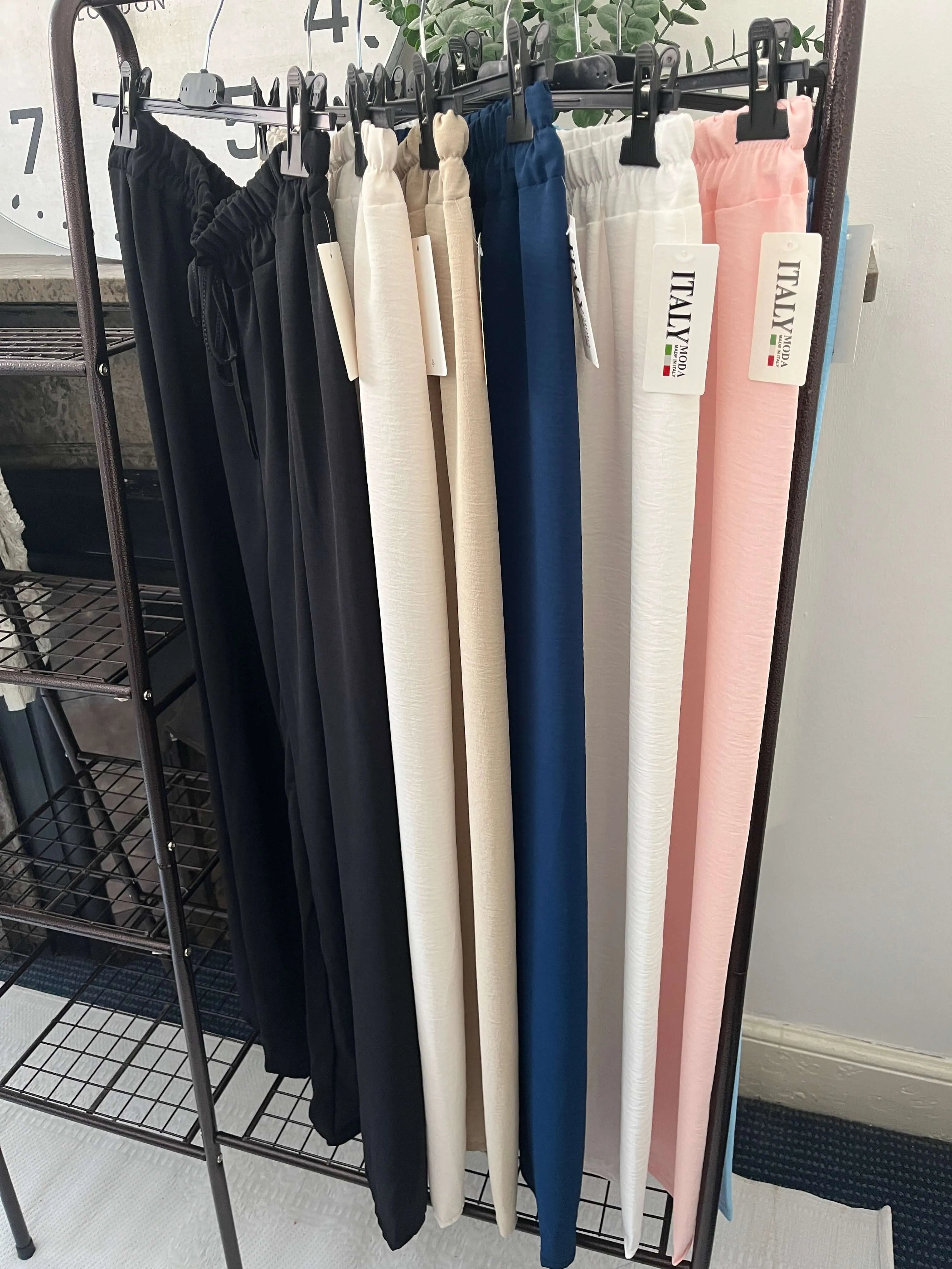 Elegant Wide Leg Palazzo Trousers