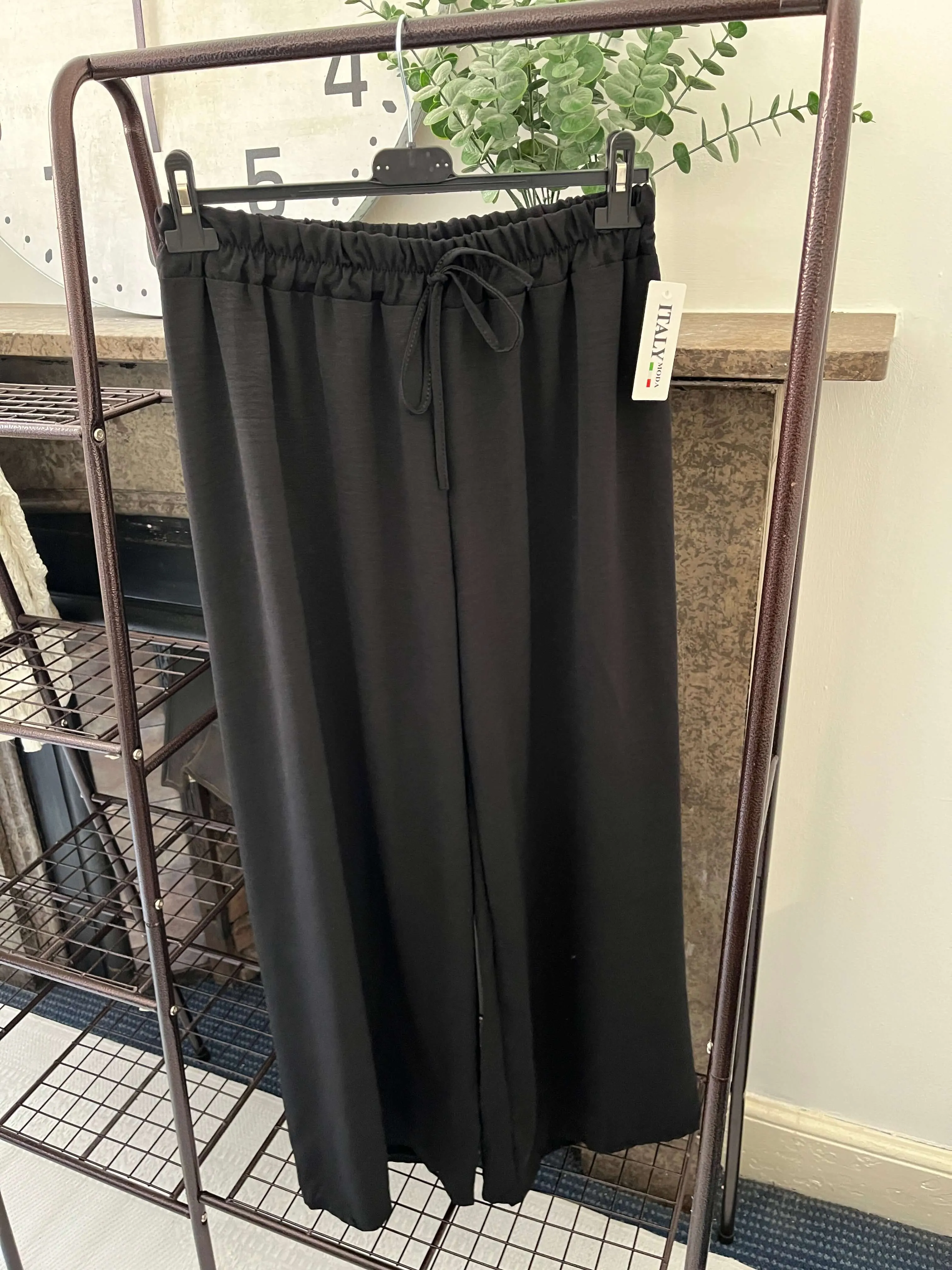 Elegant Wide Leg Palazzo Trousers