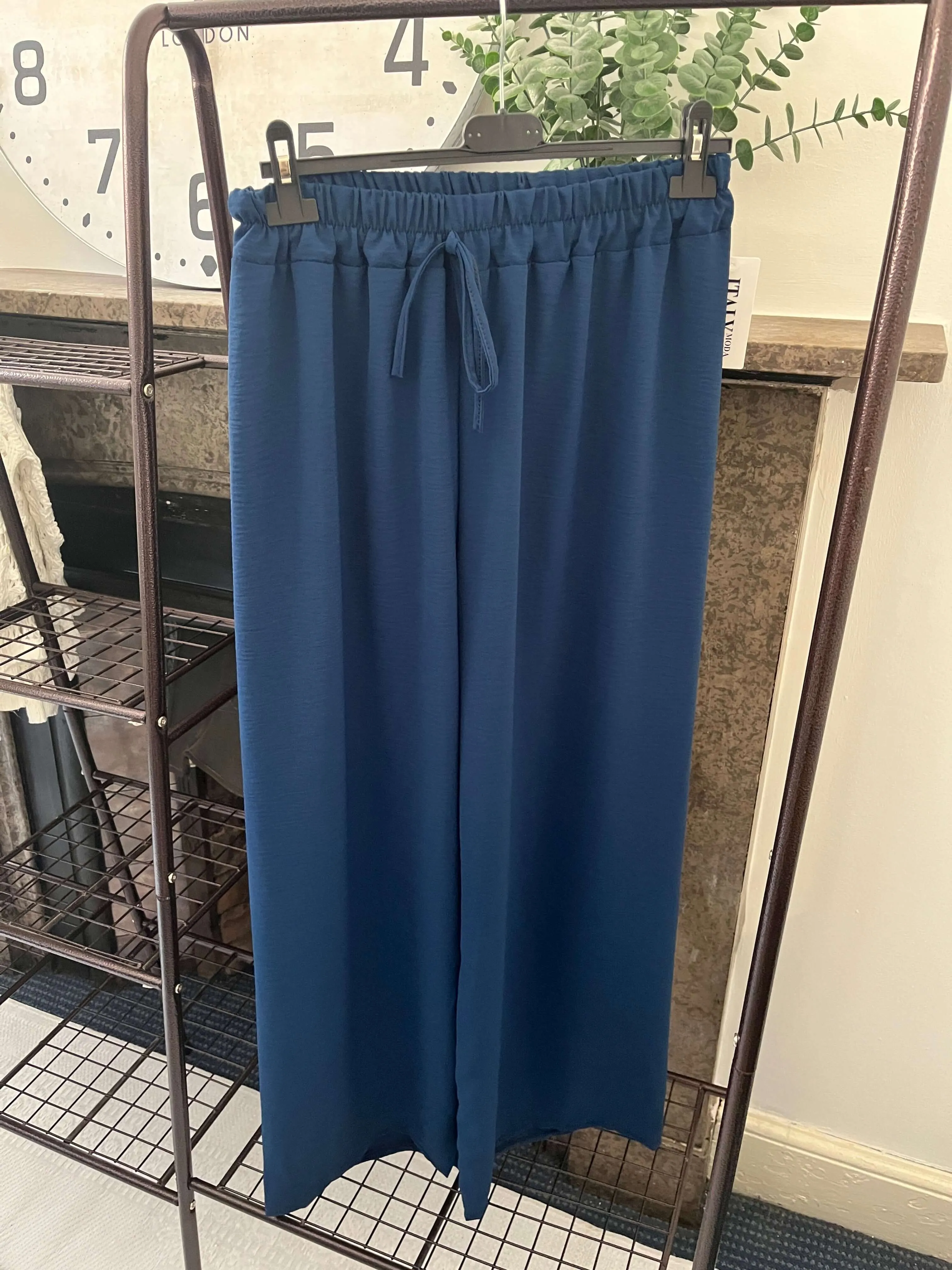 Elegant Wide Leg Palazzo Trousers