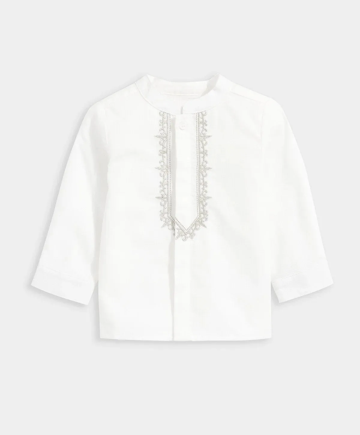 Embroidered Shirt - White