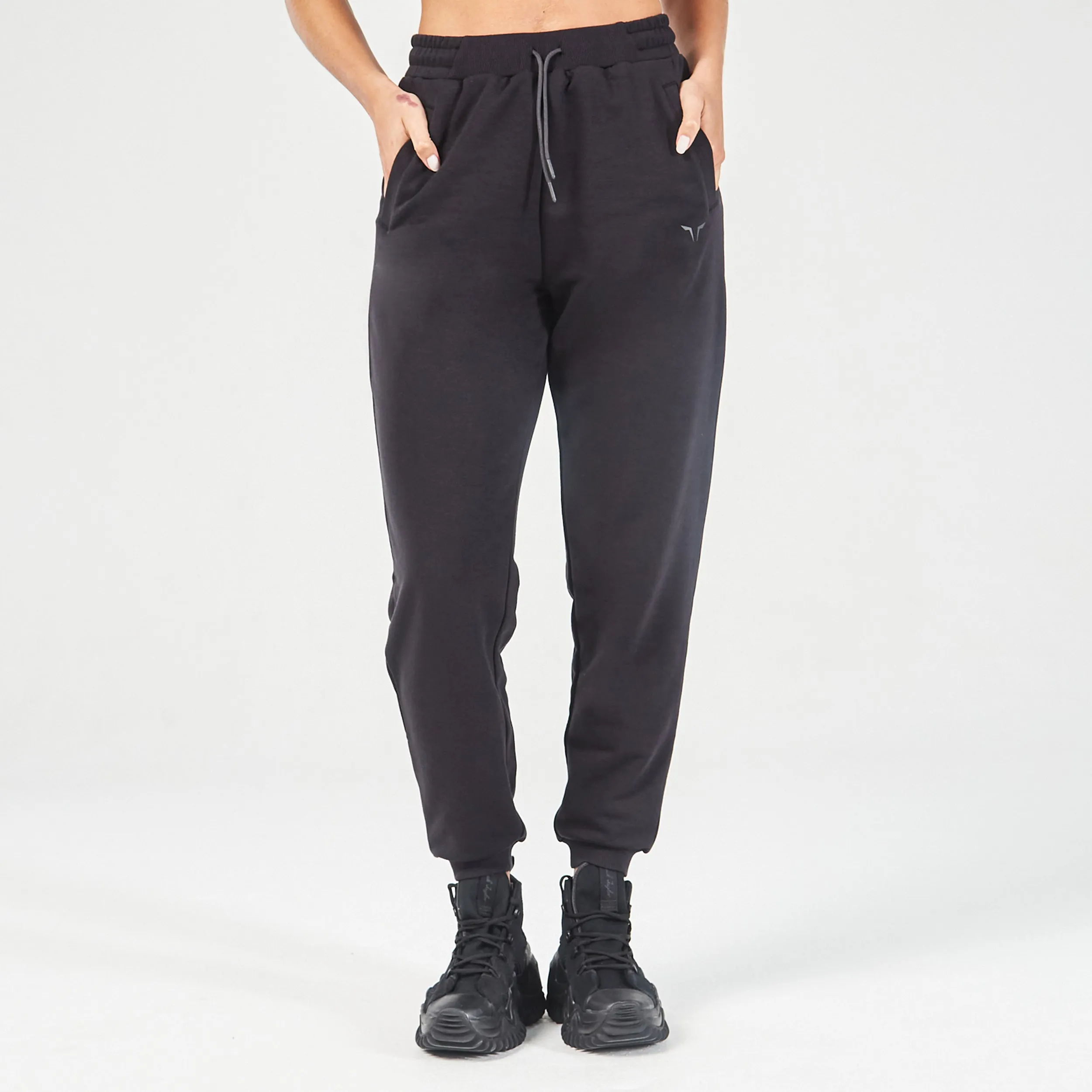 Essential Relaxed Joggers Asphalt Edition - Black