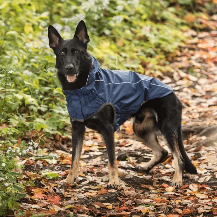 GF Pet Reversible Raincoat Navy For Dogs