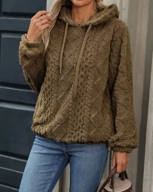 Jacquard Hoodie - 4 Color Options