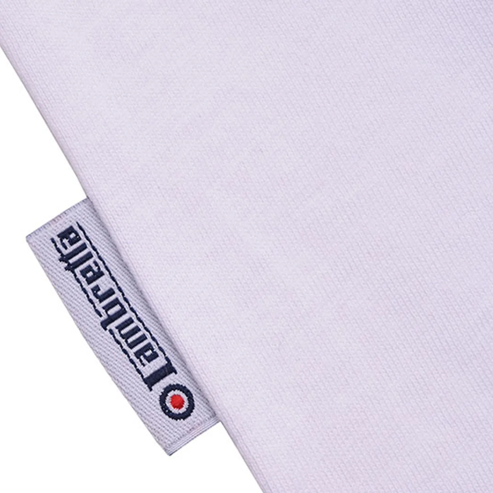 Lambretta Mens Title Text Short Sleeve Crew Neck Cotton T-Shirt