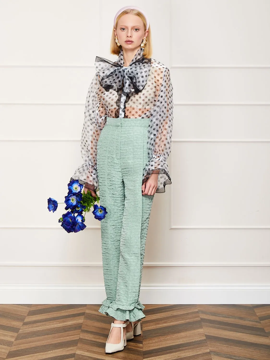 <b>DREAM</b> Dapple Lilly Pleated Trousers