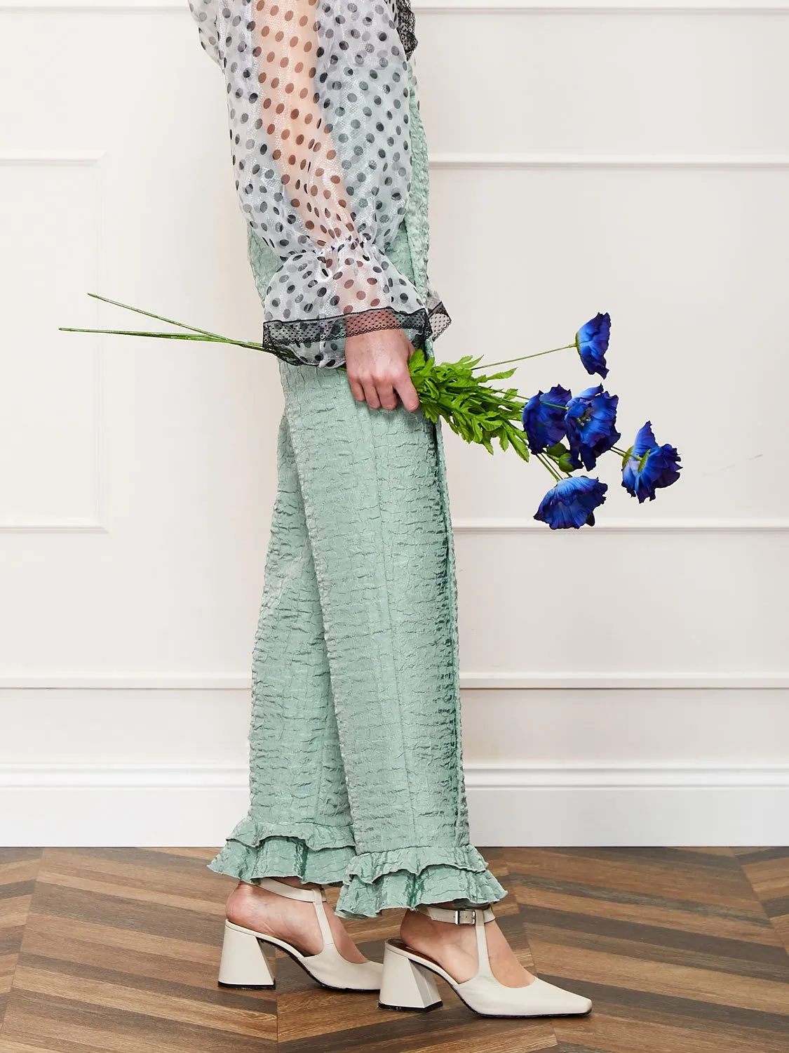 <b>DREAM</b> Dapple Lilly Pleated Trousers