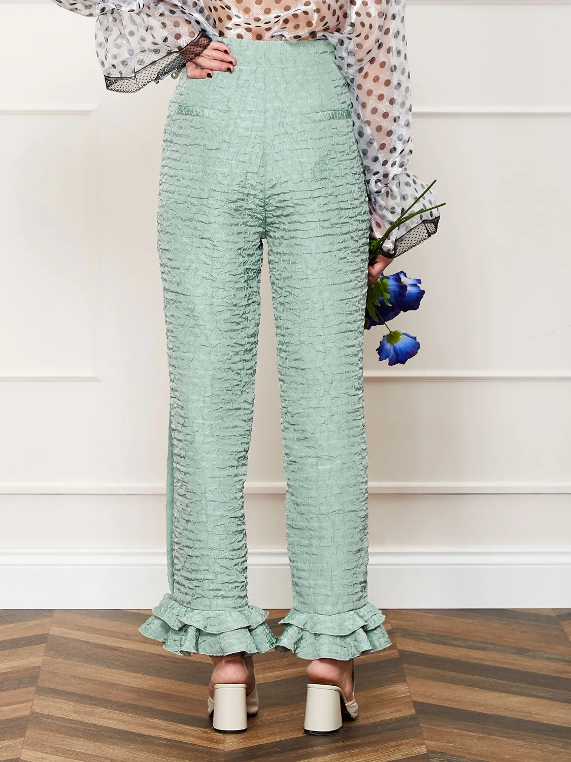 <b>DREAM</b> Dapple Lilly Pleated Trousers