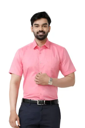 Luxor - Dark Pink Formal Shirts for Men | Ariser
