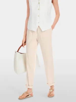 Marc Cain Beige Magnolia RHODOS casual trousers