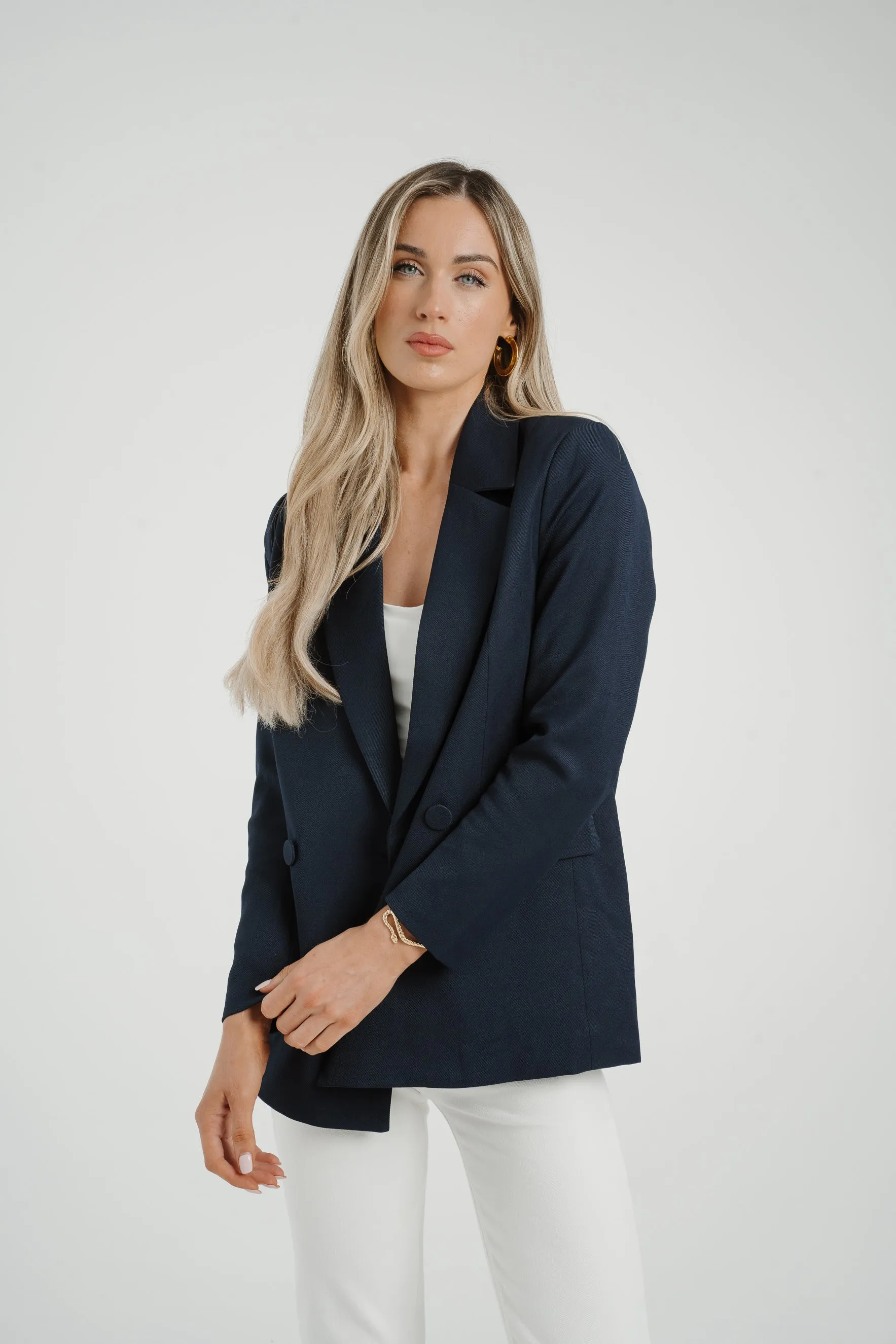Maria Blazer In Navy