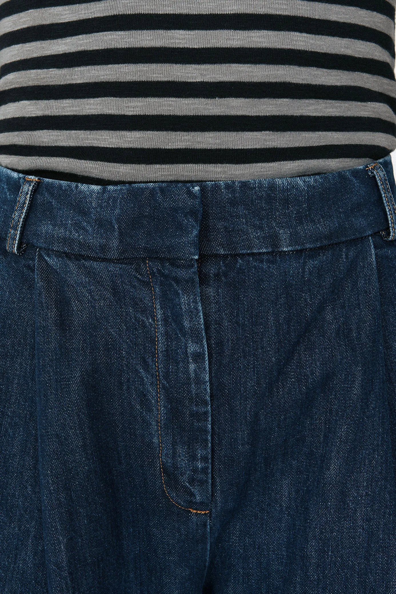 Market Organic Denim Trouser - Indigo