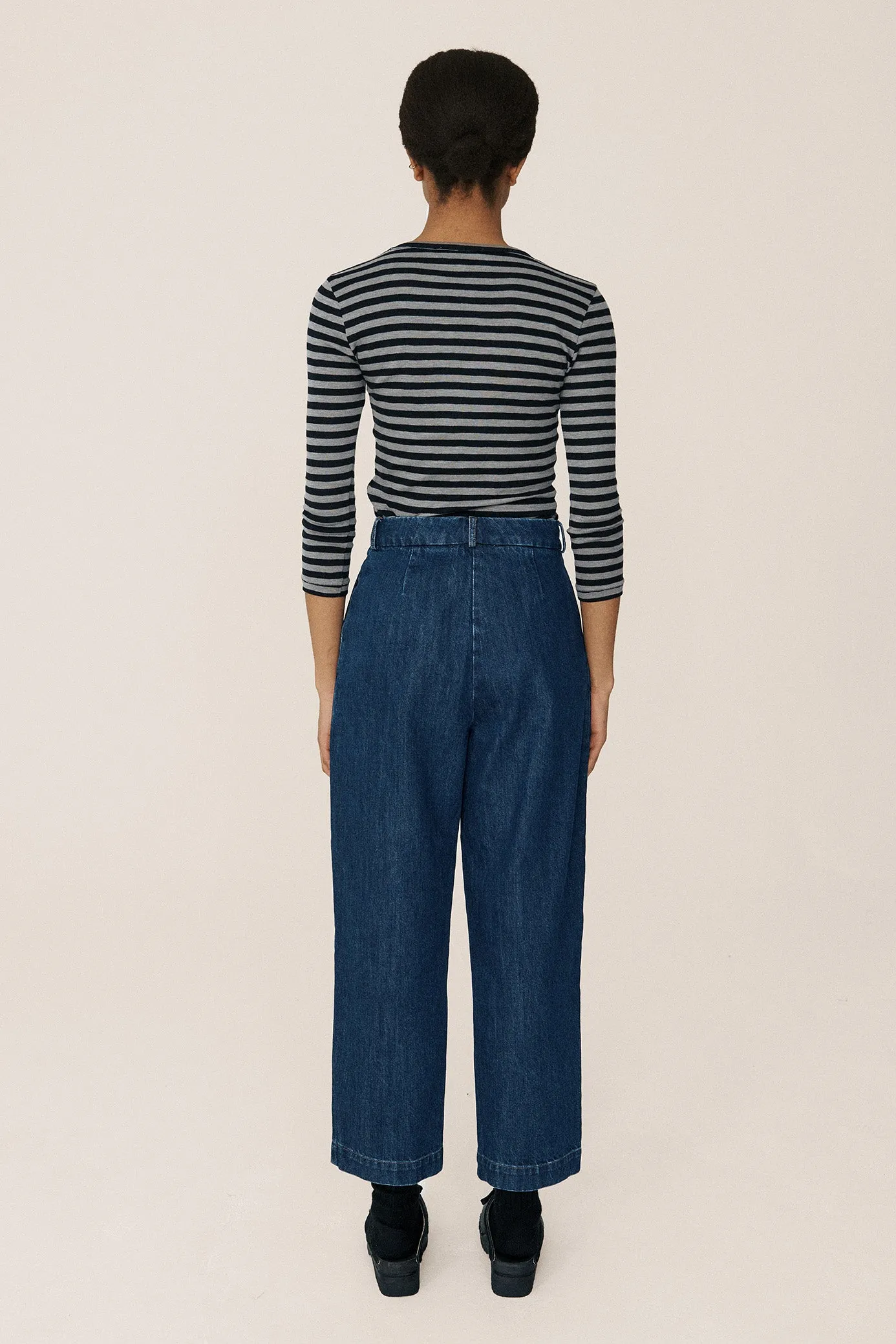 Market Organic Denim Trouser - Indigo