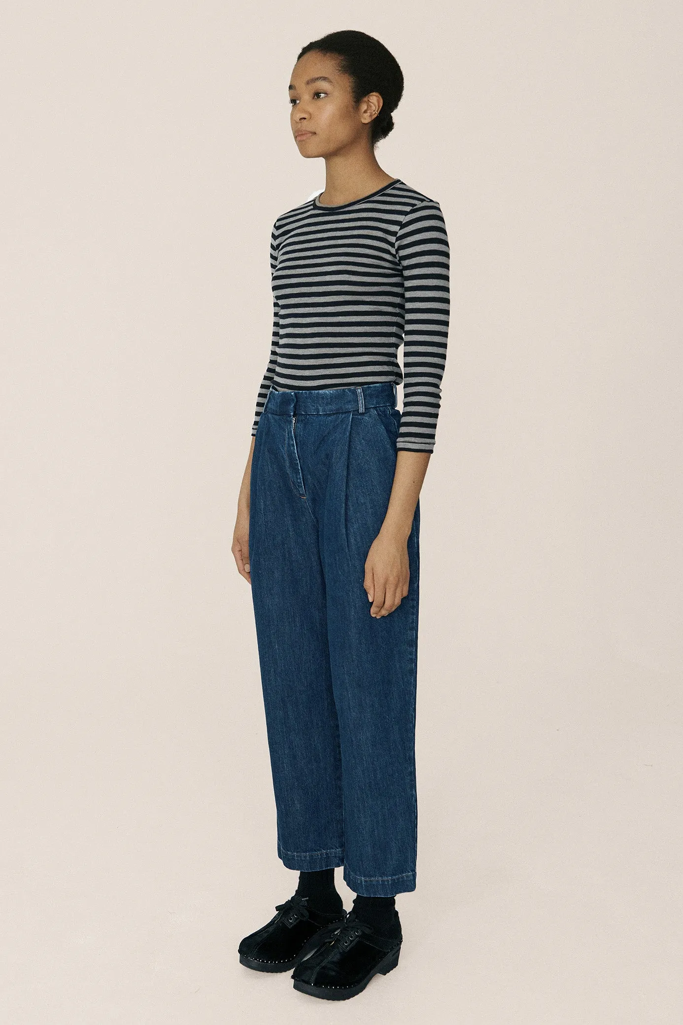 Market Organic Denim Trouser - Indigo