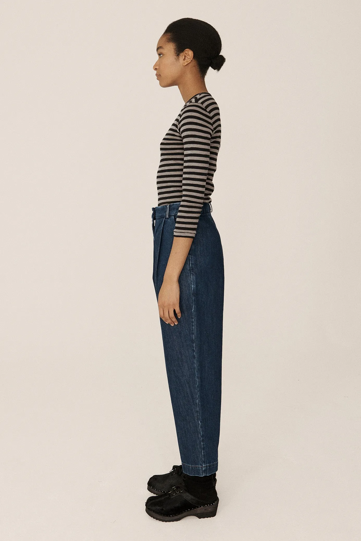 Market Organic Denim Trouser - Indigo