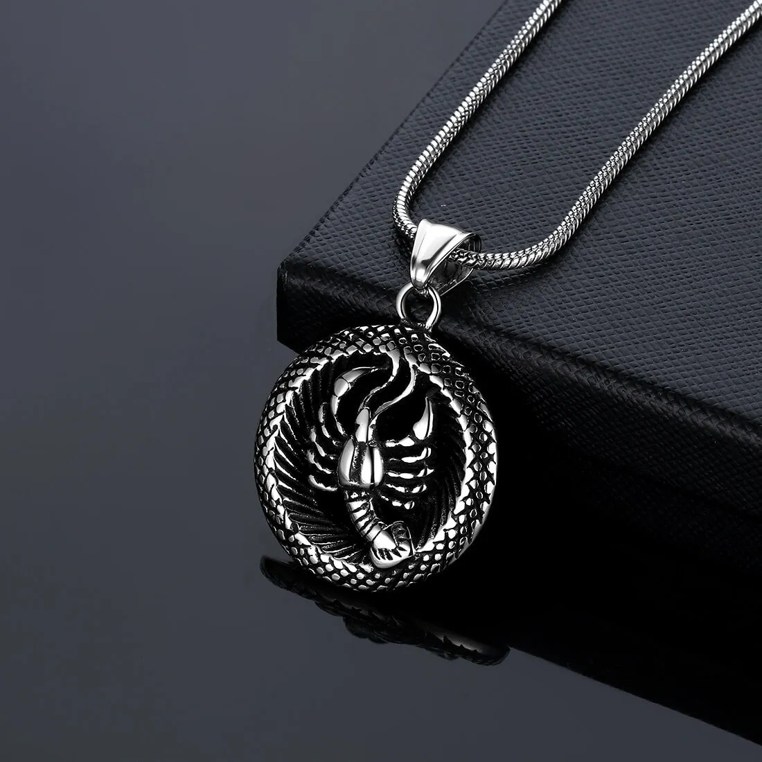 Men Zodiac Cancer Necklace Pendant Star Sign Constellation Jewelry Women Boys Girls Birthday Gift