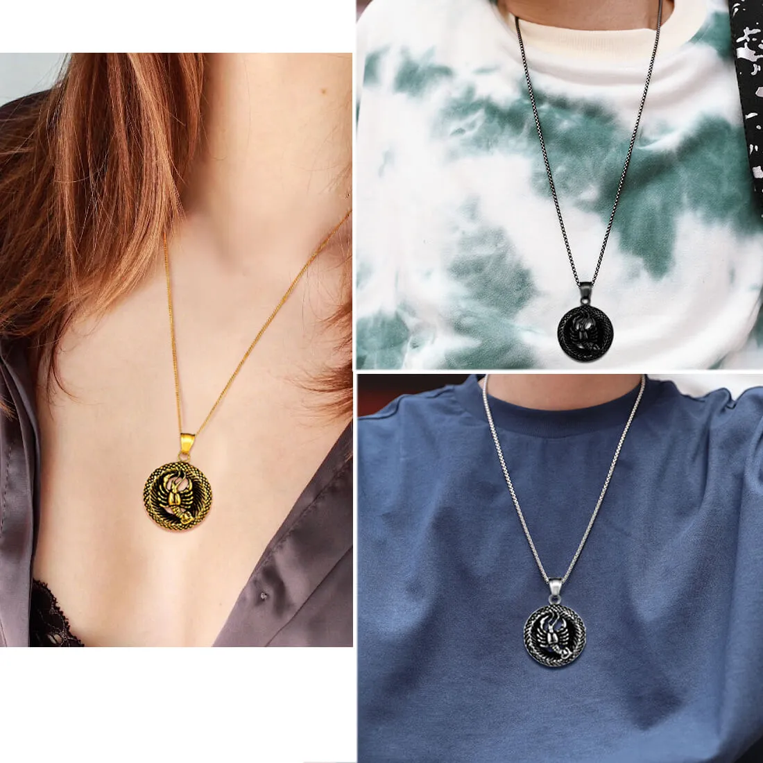 Men Zodiac Cancer Necklace Pendant Star Sign Constellation Jewelry Women Boys Girls Birthday Gift