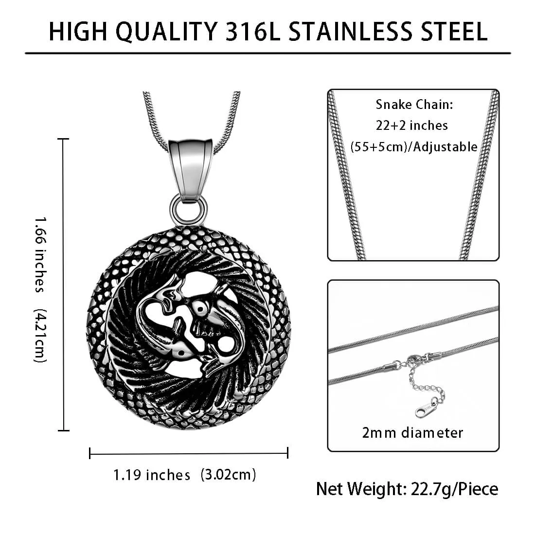 Men Zodiac Pisces Necklace Pendant Star Sign Constellation Jewelry Women Boys Girls Birthday Gift