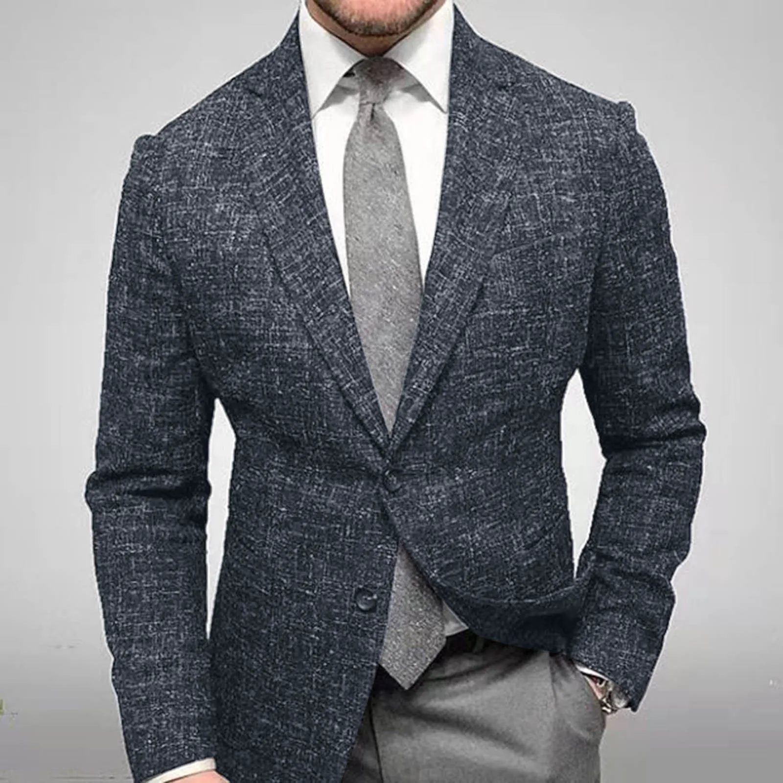 Men's Stylish Linen Blazer