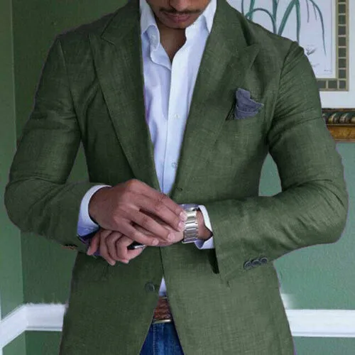 Men's Stylish Linen Blazer