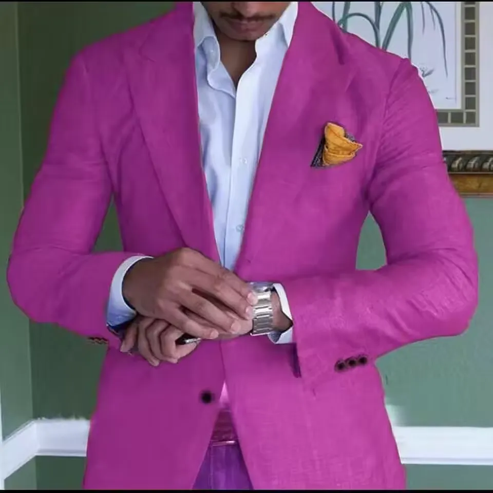 Men's Stylish Linen Blazer