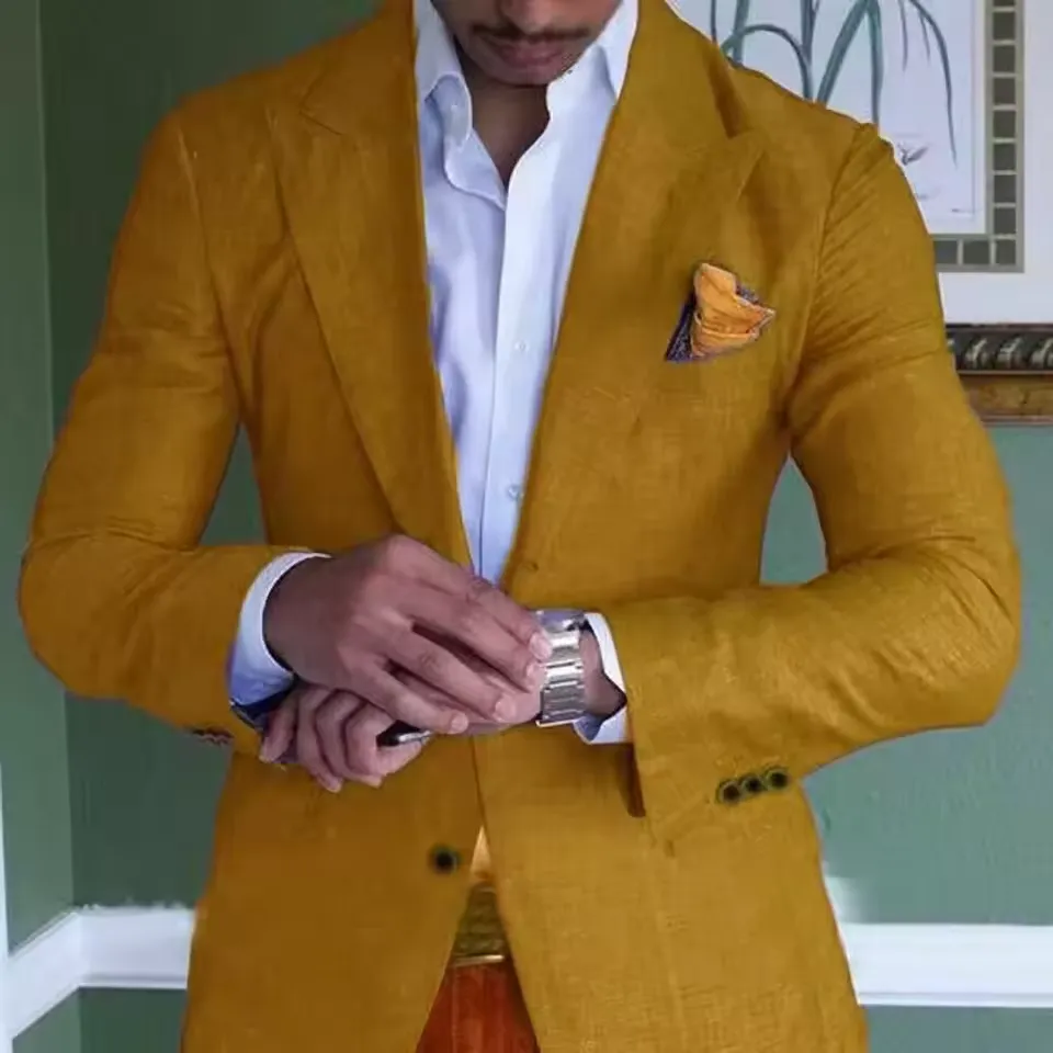 Men's Stylish Linen Blazer