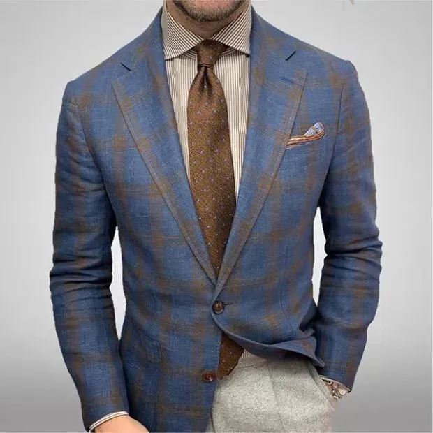 Men's Stylish Linen Blazer